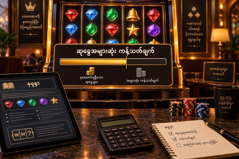 စိတ်ကူးစလော့မျက်နှာပြင်တွင် ဆုငွေကန့်သတ်ချက်နှင့် စည်းကမ်းစာမျက်နှာ